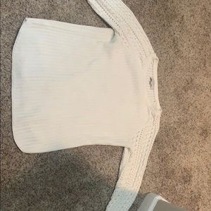 White Loft sweater